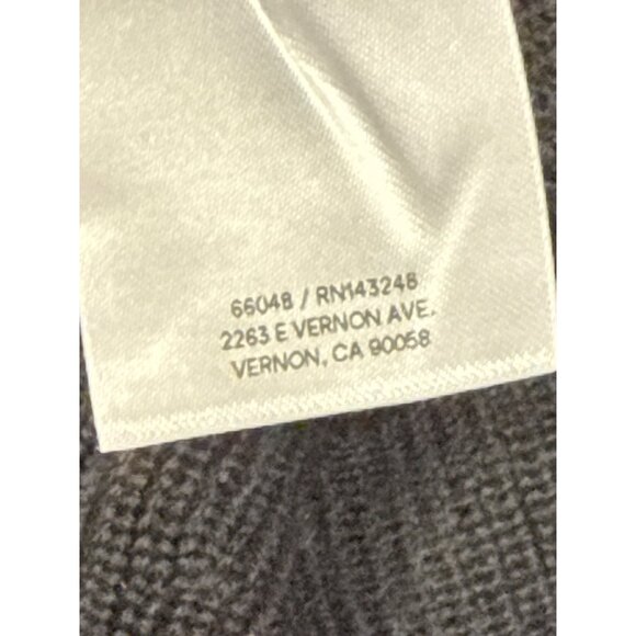 Reformation Romey Women's Sweater Rib Merino Wool Black Off Shoulder Small NWOT - Picture 11 of 11